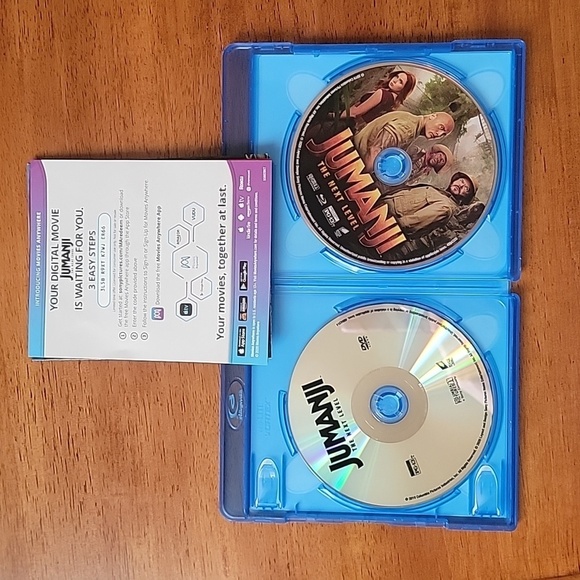 Jumanji The Next Level Blu Ray + DVD + Digital - Picture 5 of 6